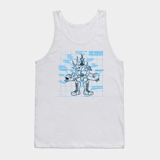 Super Fighting Robot Tank Top